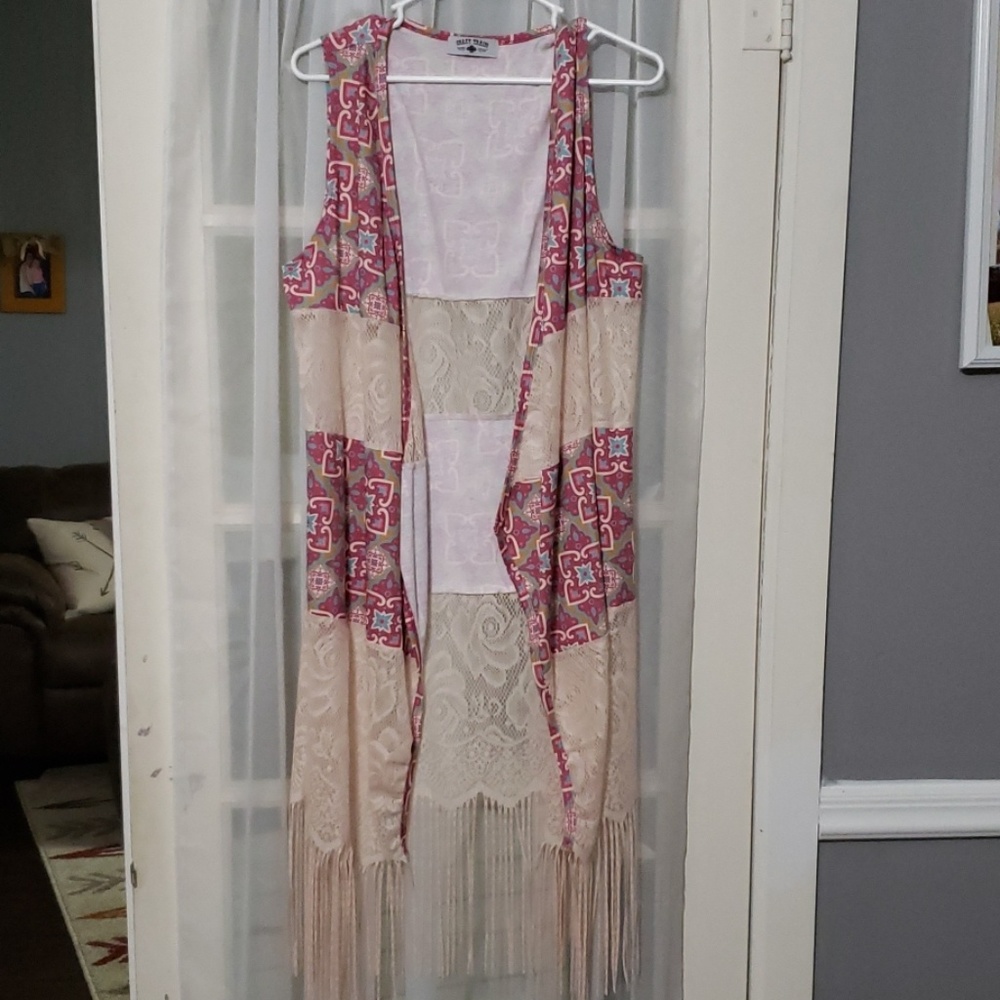Crazy Train Fringe Vest